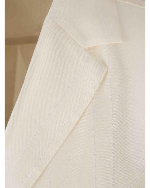 Totême  White Monogram Shirt