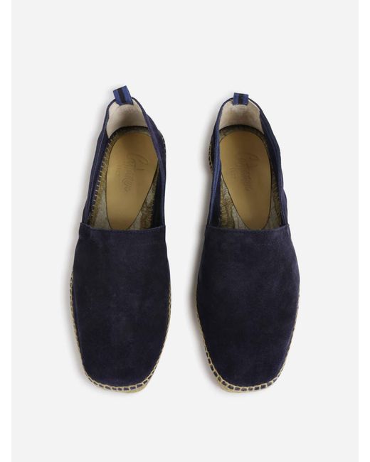 Castaner Blue Pablo Suede Espadrilles for men