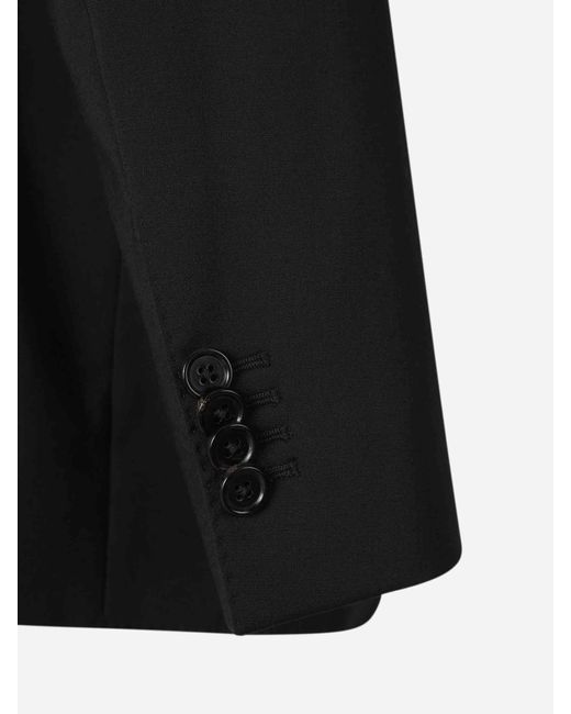 SCABAL® Black Formal Wool Suit for men