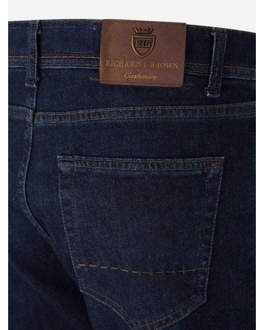 Jeans Slim Rectos richard j. brown de hombre de color Blue