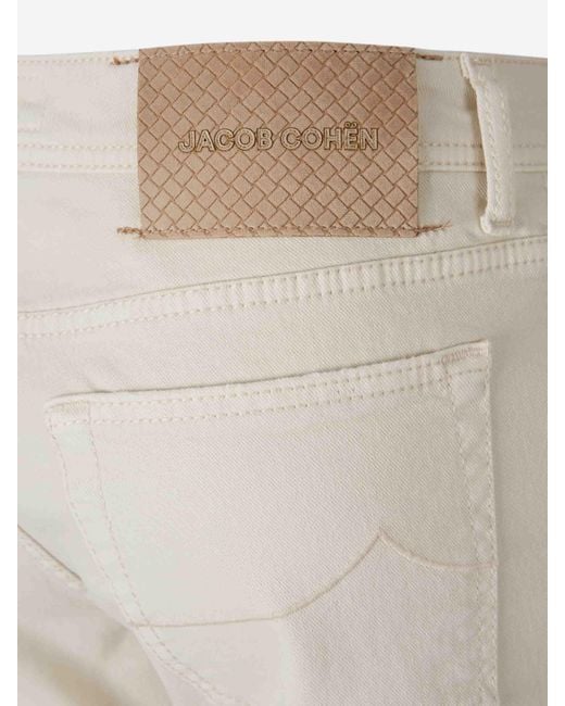 Jacob Cohen Natural Bard Straight Jeans for men