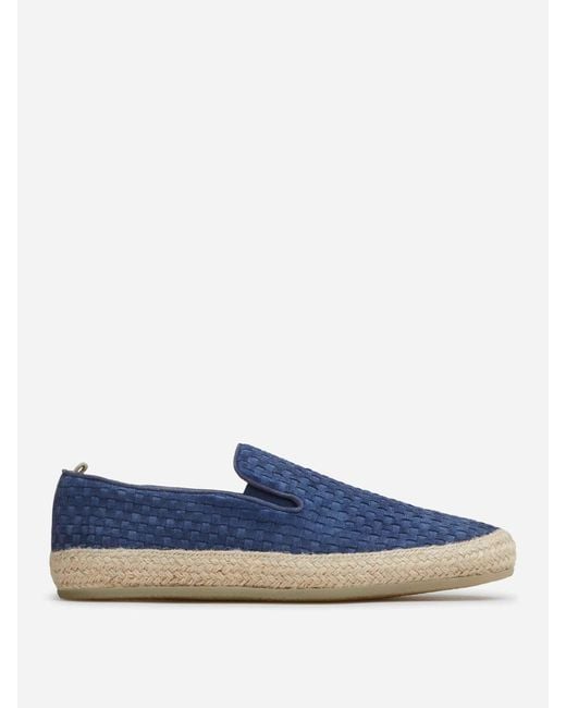 Officine Creative Blue Bowline 001 Espadrille Moccasins for men