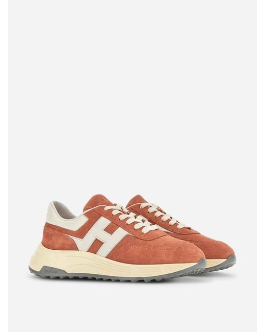 Sneakers Hyperlight di Hogan in Pink da Uomo
