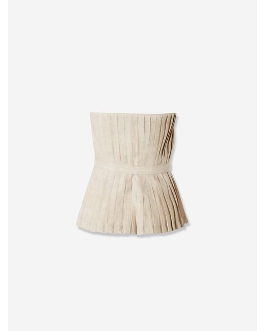 ANDRES OTALORA Natural Charming Top