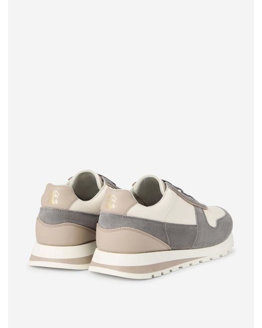 Brunello Cucinelli Wildleder-Sneaker in White für Herren