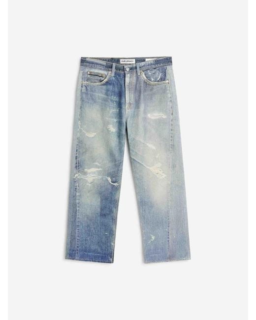 Our Legacy Blue Third Cut Jeans for men