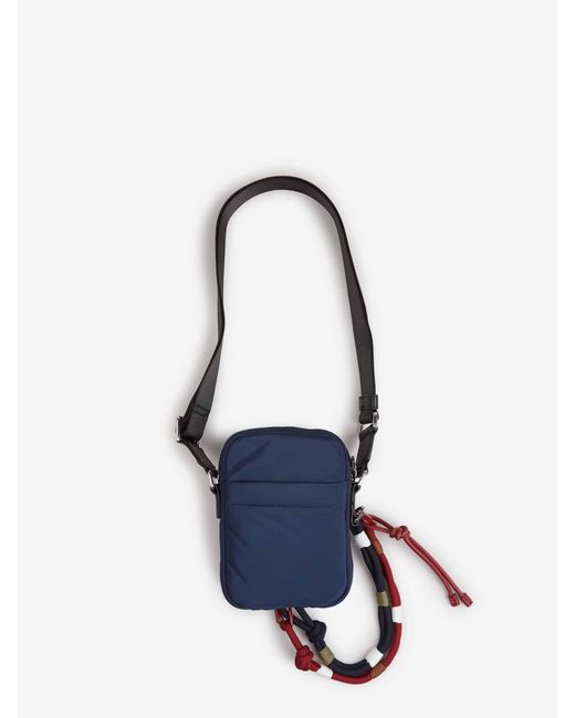 Borsa A Tracolla Heritage di DSquared² in White da Uomo