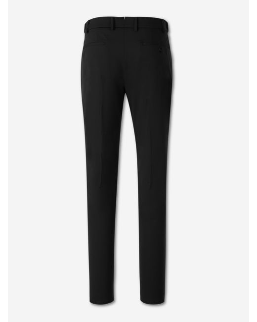 Berwich Black Morello Elax Trousers for men