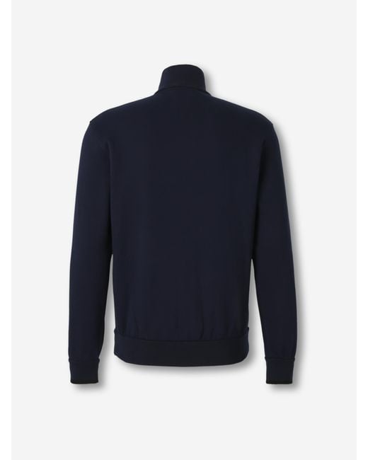 Brioni Blue Wool Sweater for men