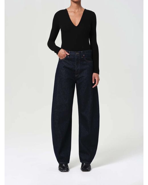 Agolde Blue Luna Pieced Jeans