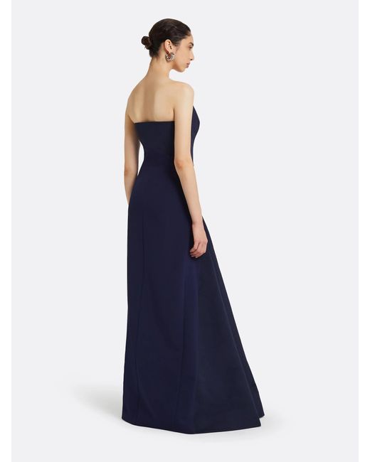 Safiyaa Blue Bengi Maxikleid