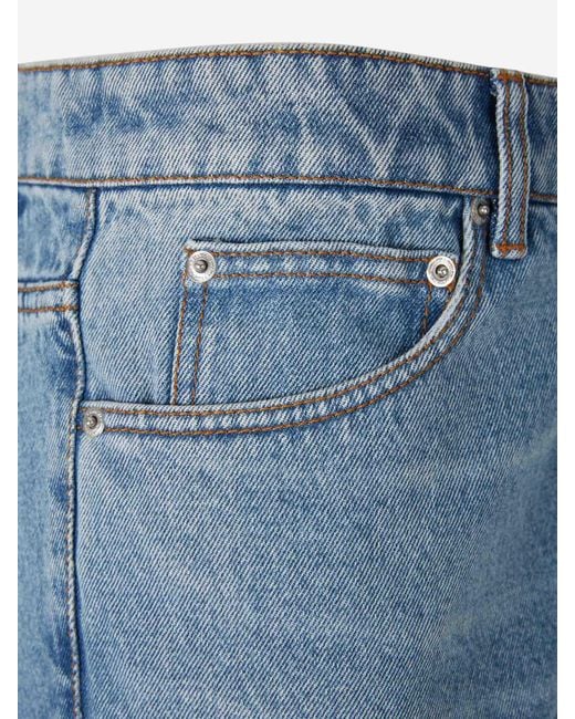 AMI Weite Gerade Jeans in Blue für Herren