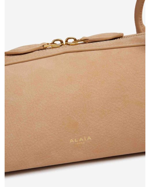 Alaïa White Medium Le Teckel Tasche