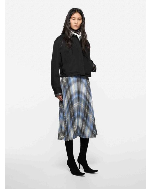 Acne Black Double Layer Casual Jacket