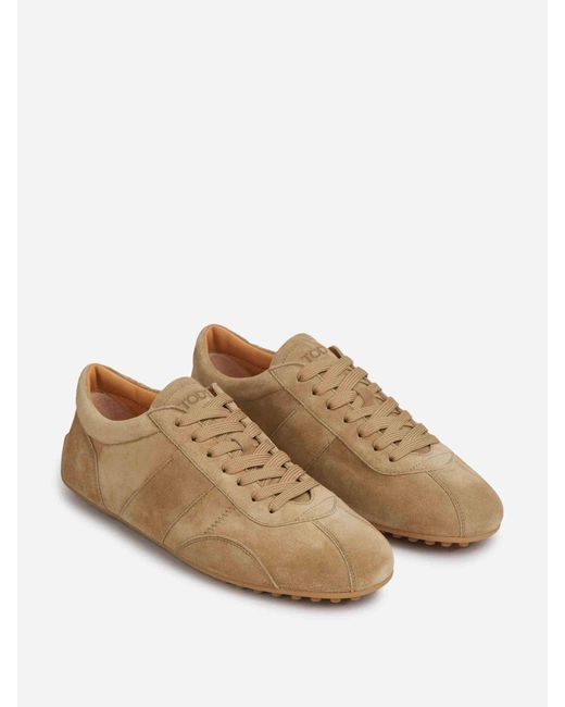 Tod's Natural Suede Sneakers for men