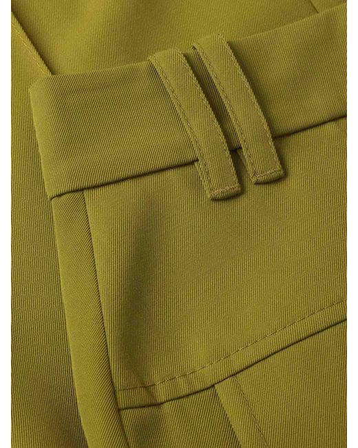 Zimmermann Green Flared Luna Pants