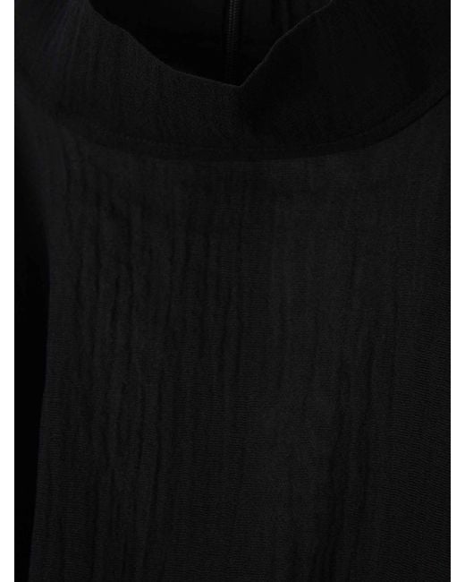 Totême  Black Halbtransparente Bluse