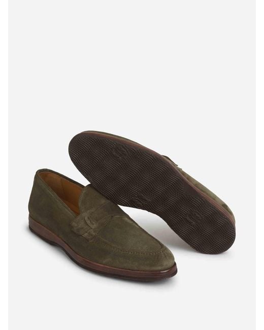 Mocassini di Bontoni in Green da Uomo