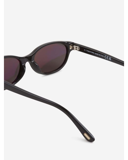 Tom Ford Gray Sunglasses Chloe-02