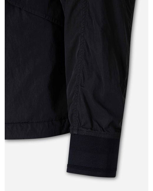 C P Company Black Casual Technical Jacket for men