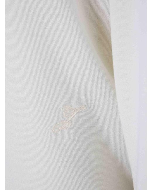 Jacquemus White Crew Neck Sweater for men
