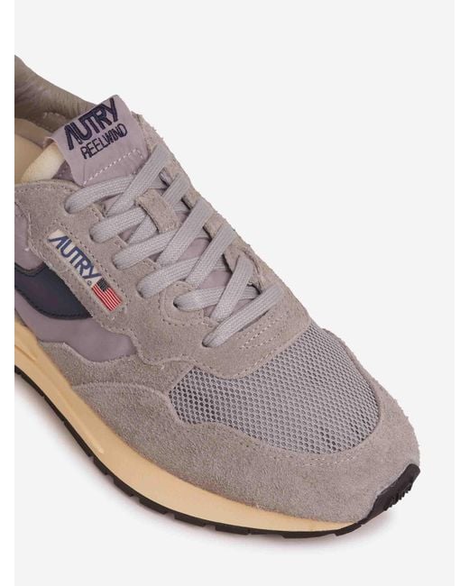 Autry White Reelwind Low Sneakers for men