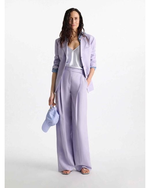 Dorothee Schumacher Blue Silk Tank Top