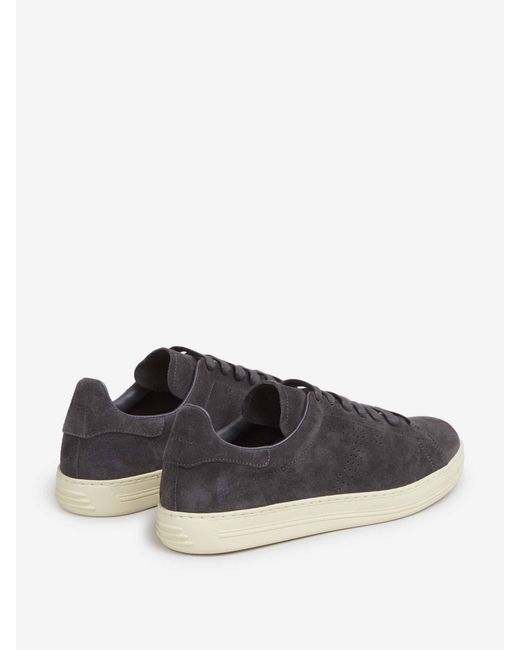 Tom Ford Multicolor Suede Sneakers for men