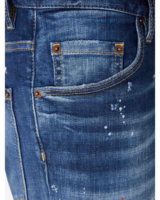 Jeans Da Skater di DSquared² in Blue da Uomo