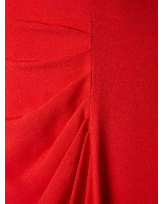 Victoria Beckham Red Dress