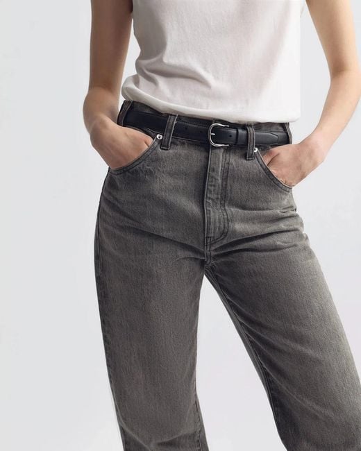 Nili Lotan Black Leather Belt