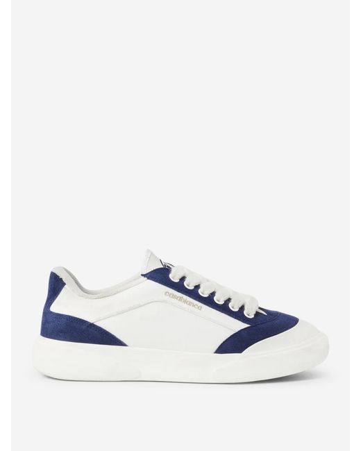 Casablanca Blue Sports Shoes Of The Sea for men