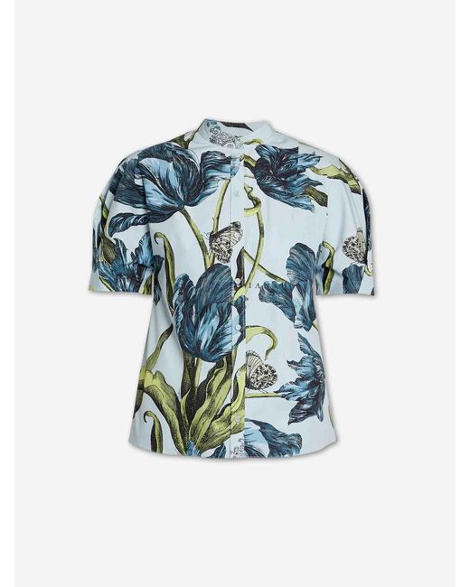 Erdem Blue Blouse