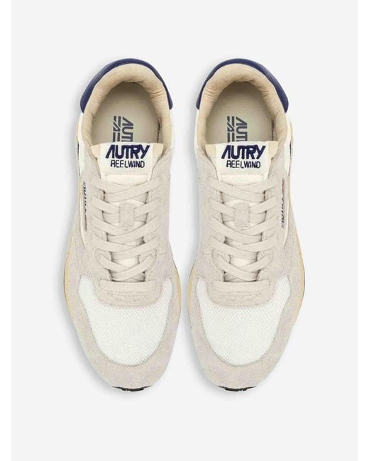 Autry Blue Reelwind Low Sneakers for men