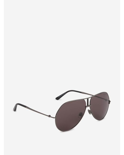 Occhiali Da Sole Aviatore di Tom Ford in Brown da Uomo
