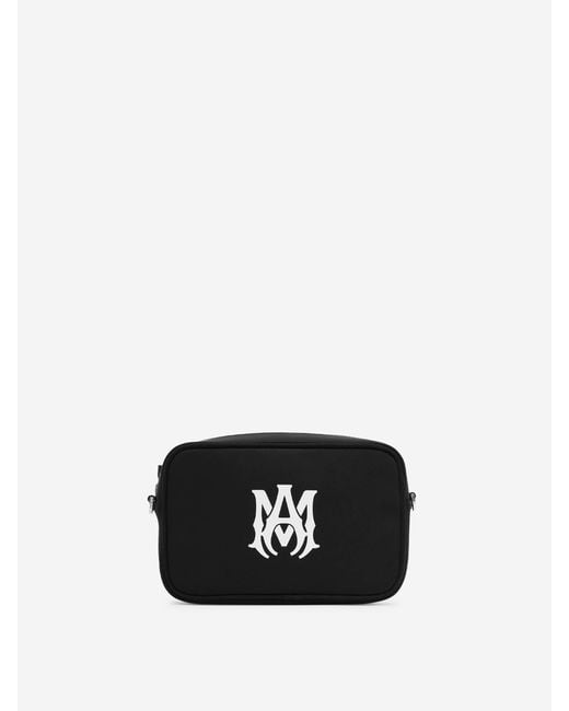 Amiri Black Camera Case Shoulder Bag for men