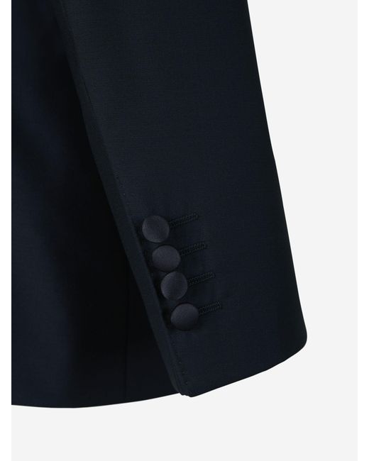 Canali Blue Wool Tuxedo for men