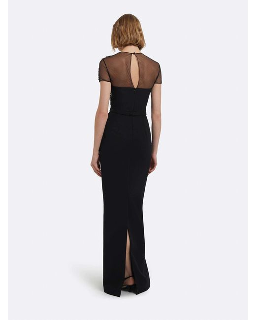 Safiyaa Black Solani Maxi Dress