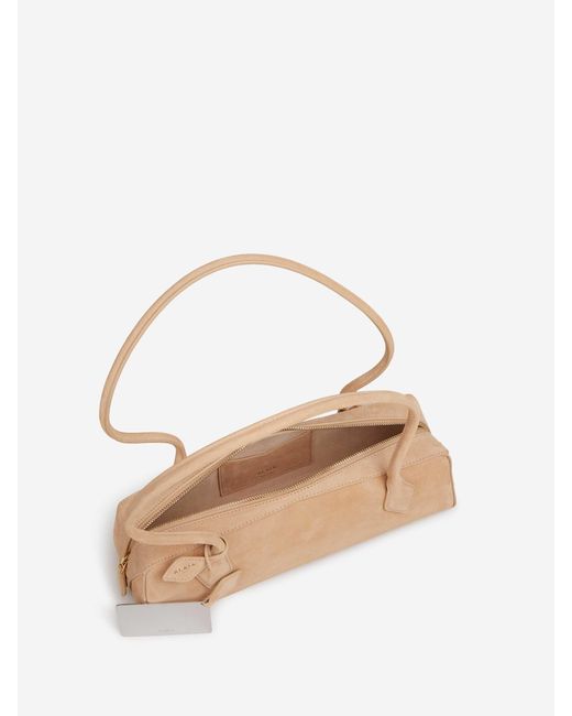 Alaïa White Medium Le Teckel Tasche