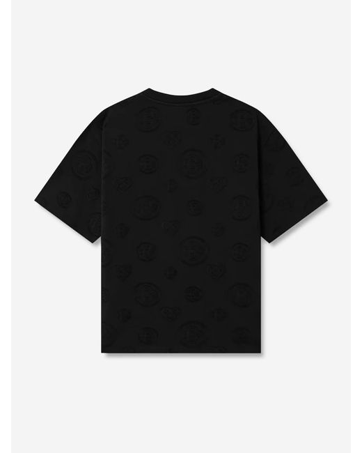 Casablanca Black Short Sleeve T-Shirt for men