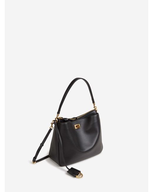 Balenciaga Black Rodeo Hobo Bag