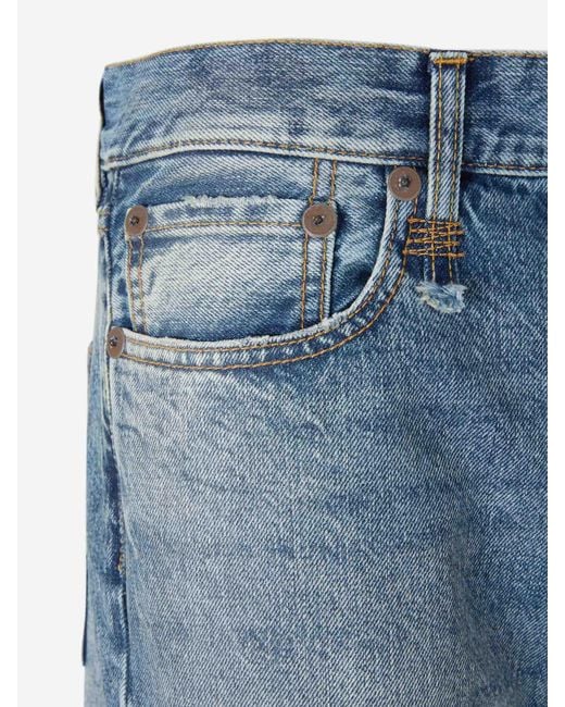 R13 Blue Straight Jeans