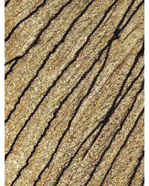 Marmar Halim Metallic Asymmetrical Maxi Dress