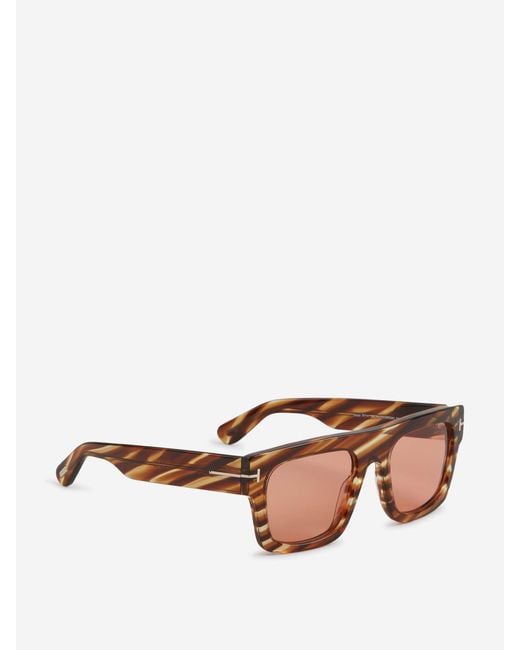 Tom Ford Pink Square Sunglasses for men