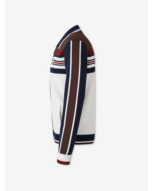 Casablanca Blue Casual Knit Jacket for men