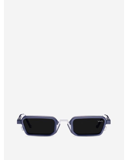 VAVA Eyewear White Rectangular Sunglasses for men
