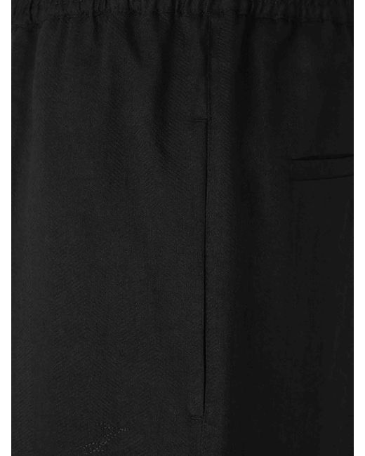 Jacquemus Black Miami Casual Pants for men