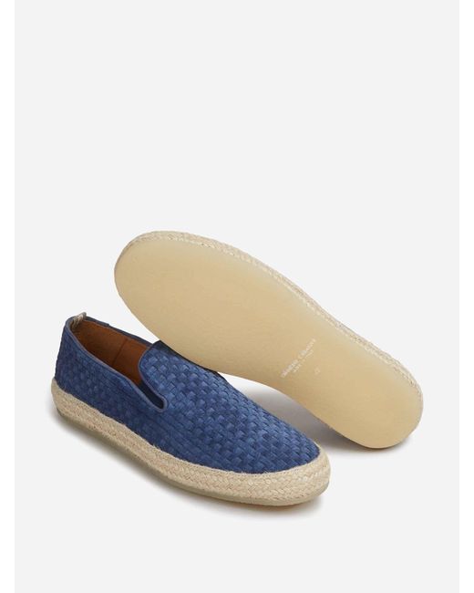 Officine Creative Blue Bowline 001 Espadrille Moccasins for men