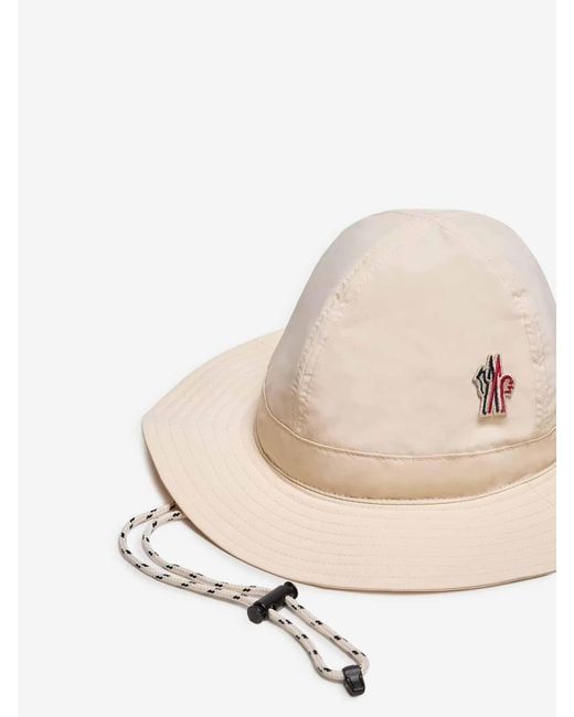 Moncler White Fisherman's Hat