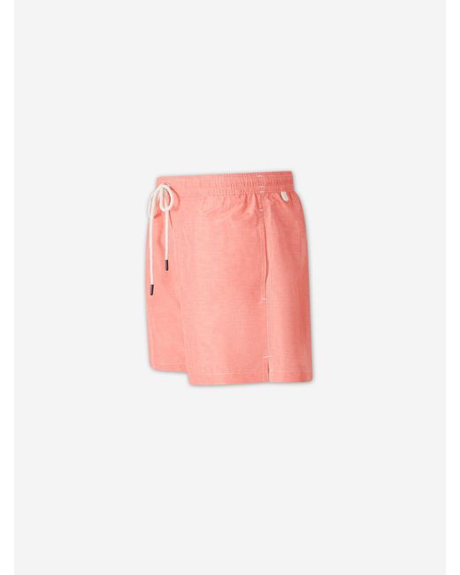 Santa Eulalia Pink Plain Swimsuit for men